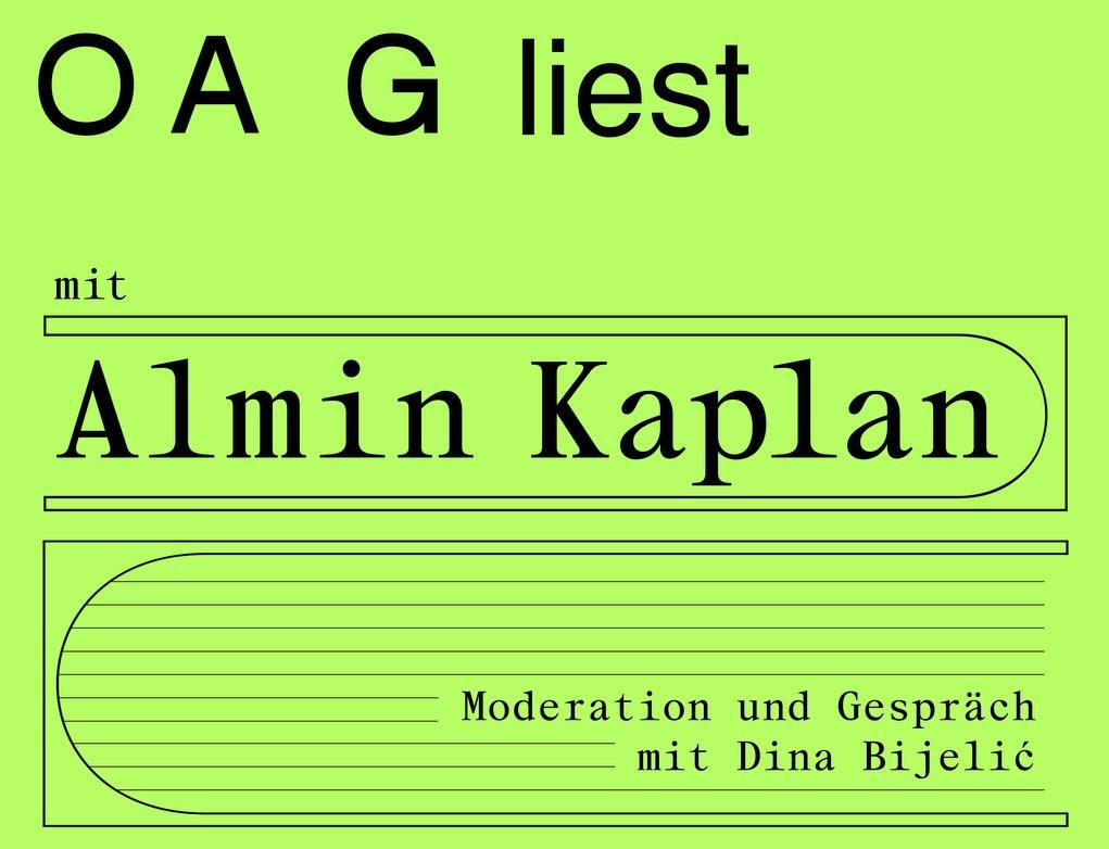 OAG liest mit Almin Kaplan